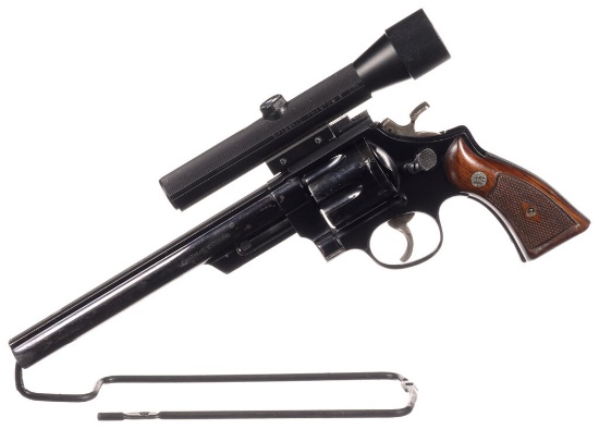 Smith & Wesson Model 29 Double Action Revolver with Scope