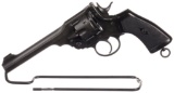 British Webley & Scott Mark VI Double Action Revolver
