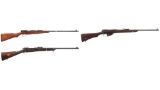 Three Military Pattern Bolt Action Sporting Rifles