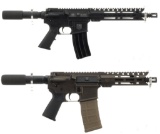 Two Diamondback Firearms Model DB-15 Semi-Automatic Pistols