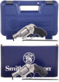 Two Smith & Wesson Airweight Double Action Revolvers with Boxes