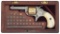 Cased and Engraved Etched Panel Colt New Line .22 Revolver