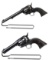 Two .22 Rimfire Conversion Colt Single Action Army Revolvers