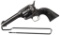 1st Generation Colt Single Action Army Revolver with Holster Rig