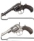 Two Colt Model 1877 Double Action Revolvers