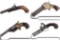 Four Antique Handguns