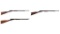 Three Winchester Slide Action Rifles