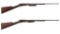 Two Colt Lightning Small Frame Slide Action Rifles