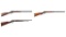 Three Marlin Lever Action Rifles