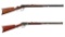 Two Lever Action Long Guns