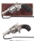 Two Antique Colt Pocket Single Action Revolvers