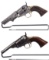 Two Antique Colt Pocket Revolvers