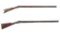 Two American Percussion Long Guns