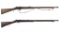 Two Martini-Henry Style Single Shot Military Rifles