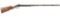 Engraved Silver Inlaid German Double Barrel Percussion Shotgun