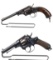 Two Antique European Military Revolvers