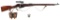 Soviet Izhevsk Arsenal M91/30 Bolt Action Rifle with Scope