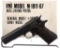 U.S. Remington Rand M1911A1 Pistol