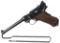 German DWM Model 1906 First Issue Navy Luger Pistol