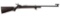 U.S. Winchester Model 52D Bolt Action Single Shot Rifle