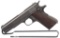 World War II U.S. Colt Model 1911A1 Pistol with Holster