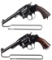 Two U.S. Double Action Revolvers
