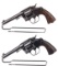 Two U.S. Army  Colt Double Action Revolvers