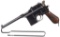 Mauser Broomhandle Pistol with Holster Stock