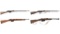 Four Italian Military Bolt Action Rifles