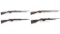 Four European Military Pattern Bolt Action Long Guns