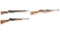 Three European Sporting Rifles