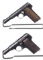 Two World War II German Proofed Spanish Astra Pistols