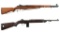 Two U.S. Military Semi-Automatic Long Guns