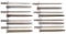 Grouping of Primarily U.S. Military Bayonets with Scabbards