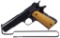 Pre-World War II Colt National Match Semi-Automatic Pistol
