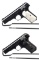 Two Colt Model 1903 Pocket Hammerless Pistols