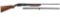 Remington 20 Gauge Model 31 Slide Action Shotgun Two Barrel Set