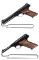 Two Colt Woodsman Pattern Semi-Automatic Pistols