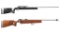 Two Remington Bolt Action Rifles