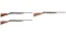Three Winchester Model 1897 Slide Action Shotguns