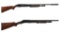 Two Winchester Slide Action Shotguns