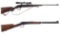 Two Lever Action Long Guns