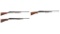 Three Winchester Slide Action Shotguns