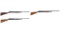 Three Winchester Slide Action Shotguns