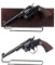 Two Colt Officer's Model Double Action Revolvers