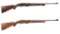 Two Winchester Model 100 Semi-Automatic Rifle