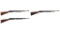 Three Remington Slide Action Rifles