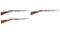 Three Winchester Slide Action Rifles