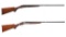 Two Ithaca/Lefever Nitro Special Double Barrel Shotguns