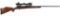 Engraved Weatherby Mark V Bolt Action Rifle with Scope